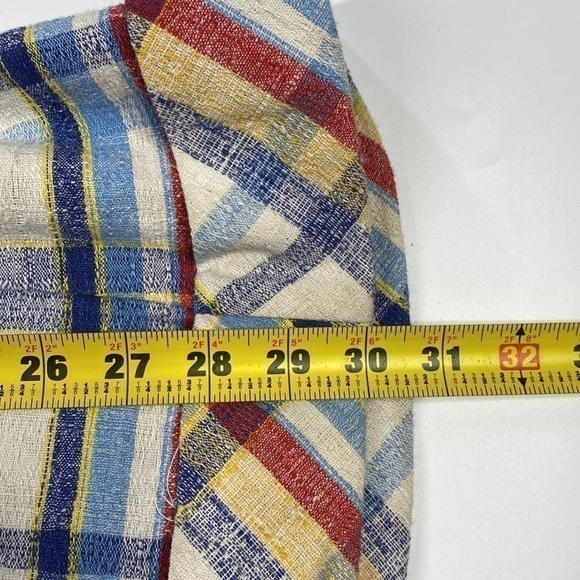 Vintage Levi's For Me Flared Red White Blue Pants 30x30 RARE - Picture 10 of 16